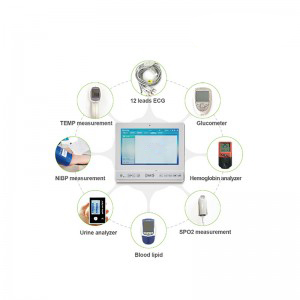 Good quality China Widely Sold CE Approved E-Health Online Doctor Telemedicine Equipment for Eclinic Hes-7