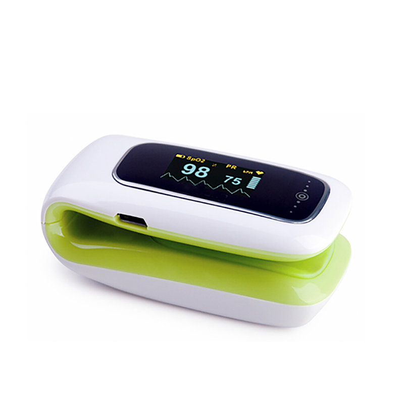 Fashion Fingertip Pulse Oximeter CE&FDA with Bluetooth and App smart health monitor
