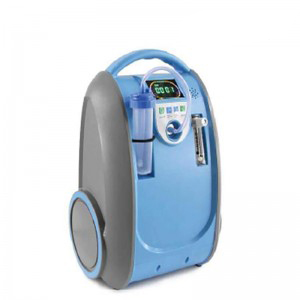 Factory Cheap Hot Hospital High Flow Oxygen Equipment - Portable oxygen concentrator 1-5L with lithium battery and carrage bag KSM-5 – Merry