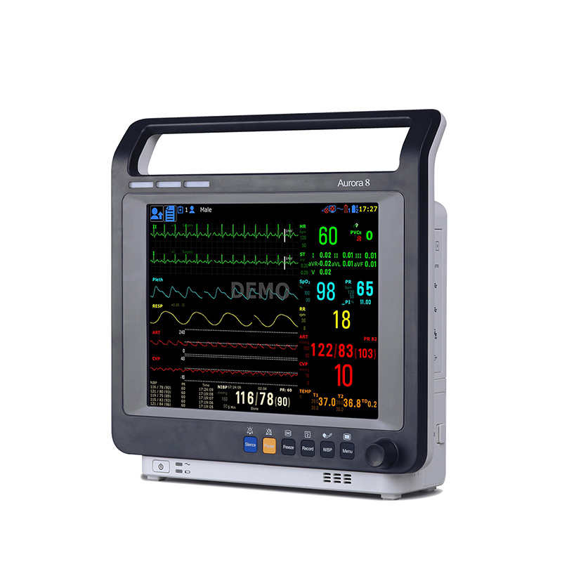 Vital sign monitor with SPO2 NIBP 8 inch screen suit for ambul (1)